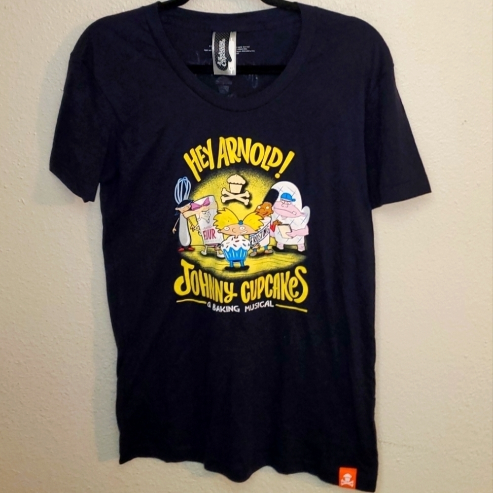 Johnny Cupcakes x Nickelodeon collaboration XL Hey Arnold t-shirt
